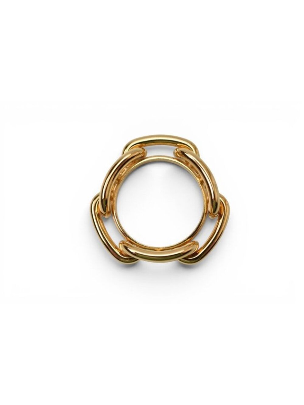 Hermes Scarf Ring Holder Chaine D'ancre Gold